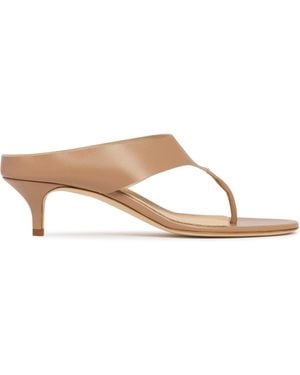 Magda Butrym Leather Thong Sandals - Pink