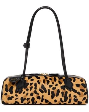 Alaïa Animalier Leather Medium Le Teckel Bag - Metallic