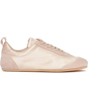 Jil Sander Satin Trainers - Pink