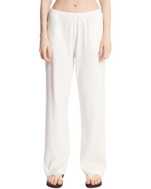 The Row Kohana Cotton Trousers - White