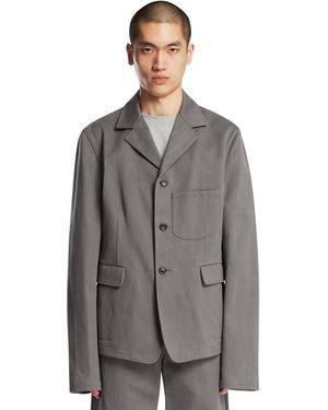 Rier Cotton Jacket - Grey