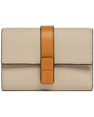 Loewe Small Vertical Wallet - Natural