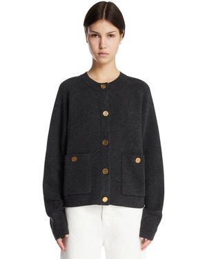 TOTEME Jewel-Button Cardigan - Black