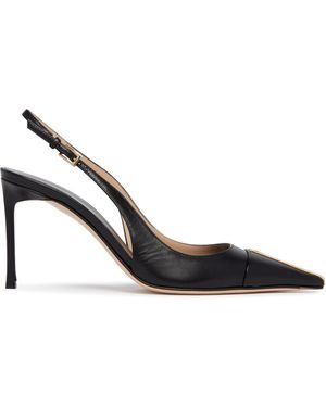 Tom Ford Leather Slingback Court Shoes - Black