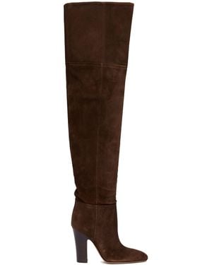 Paris Texas Lavinia Suede Boots - Brown