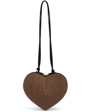 Alaïa Borsa Le Coeur - Marrone