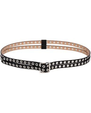 Alaïa Double Biker Belt - Black