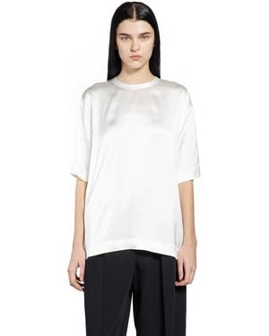 TOTEME Satin Tee - White