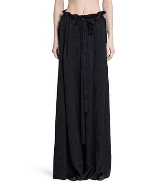 Ann Demeulemeester Kimmi High-Comfort Lounge Trousers - Black