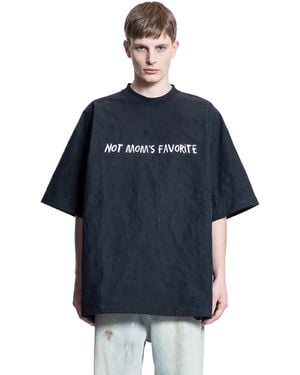 Vetements Non La Maglietta Preferita Della Mamma - Blue