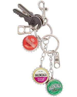 Balenciaga Charm/Keychain Bottle Caps - White