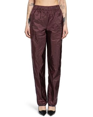 Prada Re-Nylon Trousers - Red