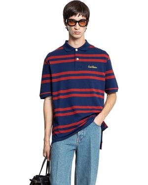 Valentino Chez Piqué Polo Shirt - Blue