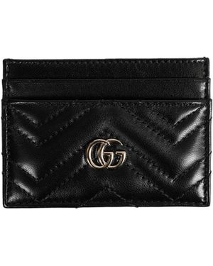 Gucci Gg Marmont Card Case - Black