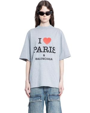 【関込・国内発送】BALENCIAGA I Love Paris T-Shirt Medium Fit Balenciaga Balenciaga I love Paris Printed Medium-Fit T