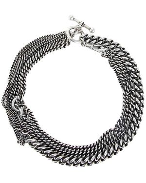 Ann Demeulemeester Riti Multichain Bracelet - Metallic