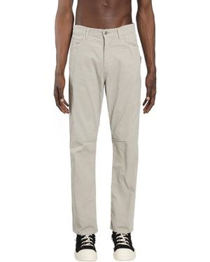 Undercover Cropped Cotton Trousers - Grey