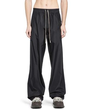 Rick Owens Moncler Collaboration Drawstring Trousers - Black