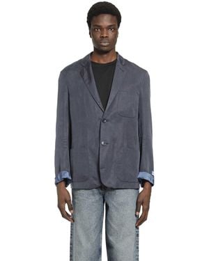 Marni Satin Blazer - Blue