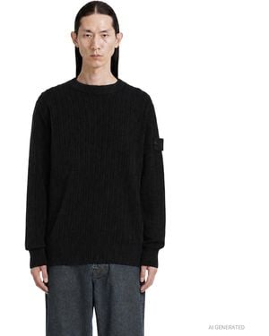 Stone Island 5100051 Sweater - Black