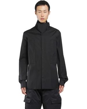 Rick Owens Tower Outershirt - Black