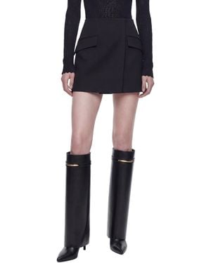 Givenchy Tailored Mini Skirt - Black