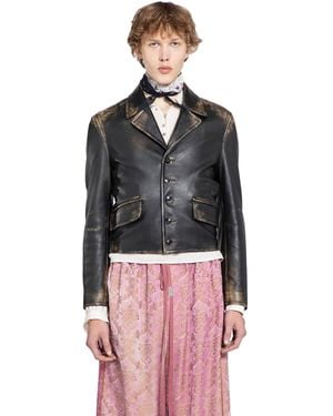 Ann Demeulemeester Malik Jacket - Black