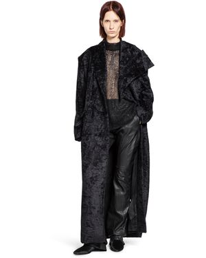 Yehuafan Leather Trousers - Black