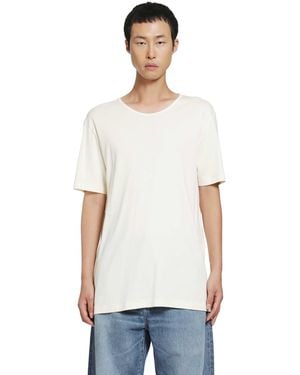 Lemaire Scoop-Neck T-Shirt - White