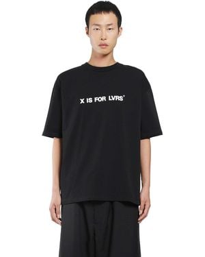 ADRIATIQUE X Antonioli Lvrs Boxy Tee - Black