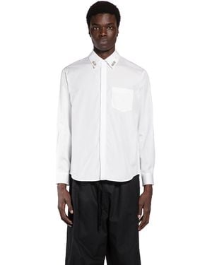 Simone Rocha Classic Shirt With Embroidery - White
