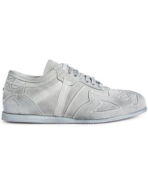 Ann Demeulemeester Milton Low-Top Boxing Sneakers - Gray