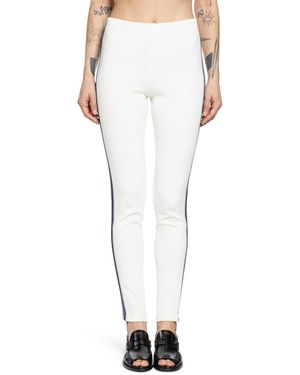 Prada Fleece Leggings - White