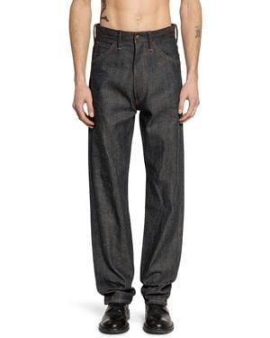 TAIGA TAKAHASHI Lot .702 Denim Trousers - Black