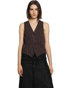 Ann Demeulemeester Stanse Classic Waistcoat - Black
