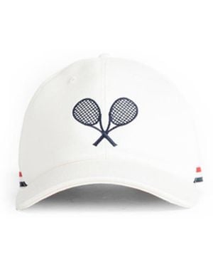 Thom Browne Tennis Racquet Baseball Cap - White