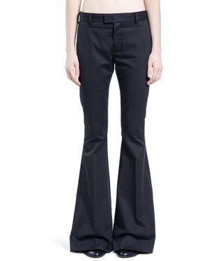 Ann Demeulemeester Adri Bootcut Trousers - Blue
