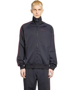 McQueen Zip-Up Sweatshirt - Blue