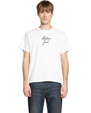 GALLERY DEPT. Chateu Script Tee - White
