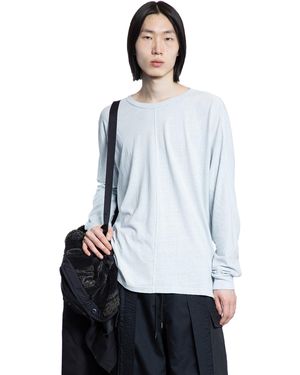 Maharishi 5245 Cross Loose L/S T-Shirt - Blue