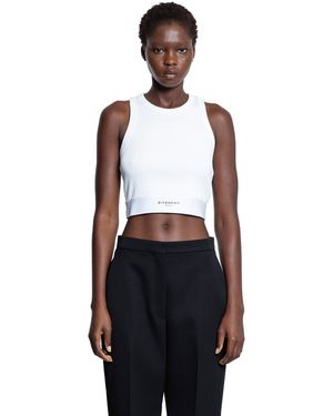Givenchy Cropped Tank Top - Black