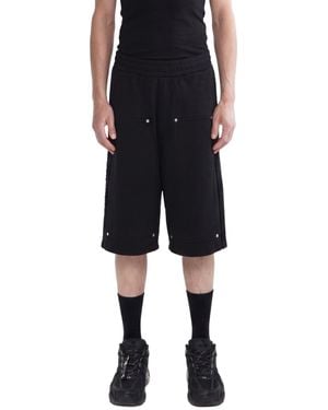44 Label Group Rivet Sw Shorts - Black