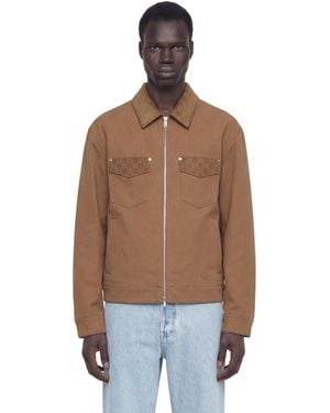 Gucci Heavy Cotton Canvas Overshirt - Brown