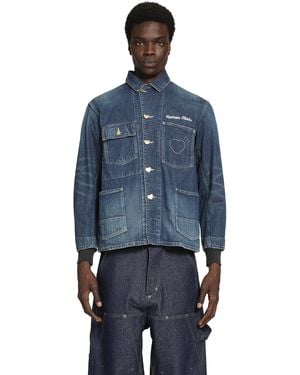Human Made Denim Coverall Jacket - Blue