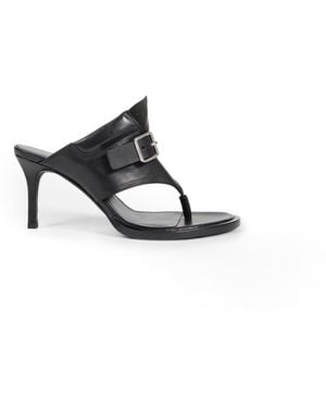 Ann Demeulemeester Bri Thong Mules - Black