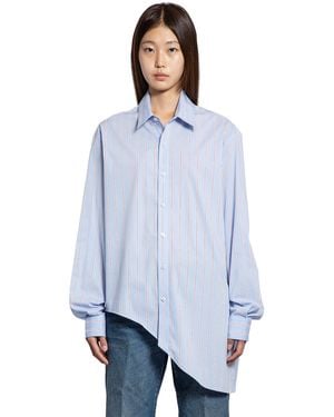 Ssheena Asymmetric Shirt - Blue