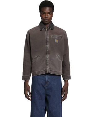 Carhartt Og Detroit Jacket - Grey