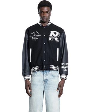 Represent Owners Club Varsity Jacket - Black
