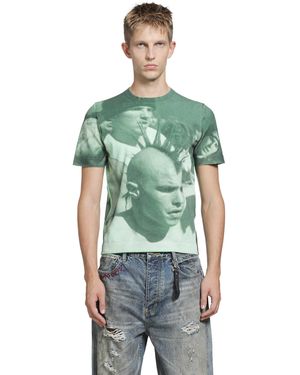 DAGGER Mosh Knit T-Shirt - Green