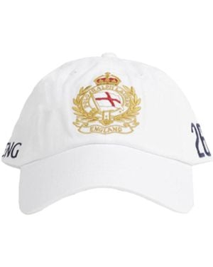 Polo Ralph Lauren England Crest Twill Cap - White